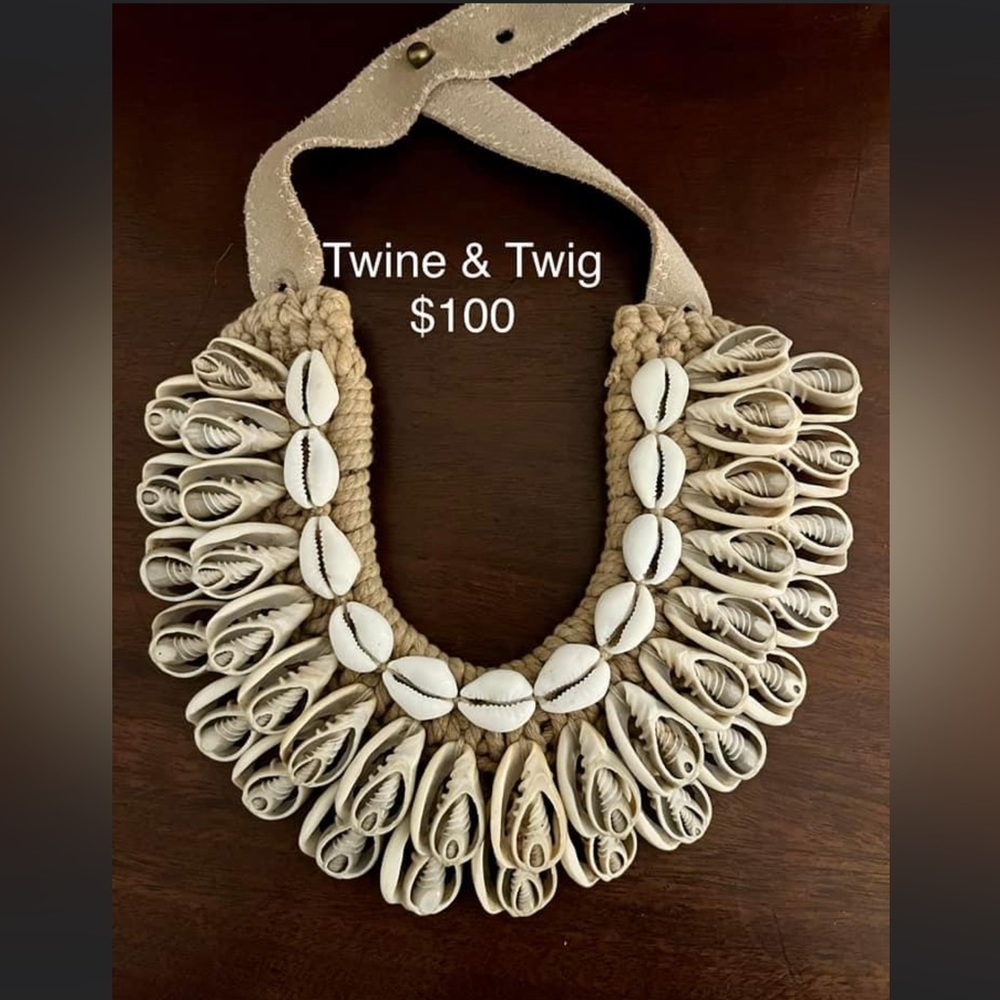 Twine & Twig Cowrie Necklace